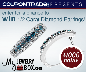 1K 1.5ct Blue Diamond Earrings Giveaway