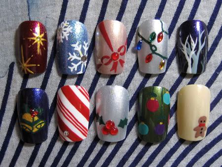 ideas for nail art designs. Here are ten holiday nail art