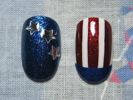 cute and easy designs for nails. All three are of an easy