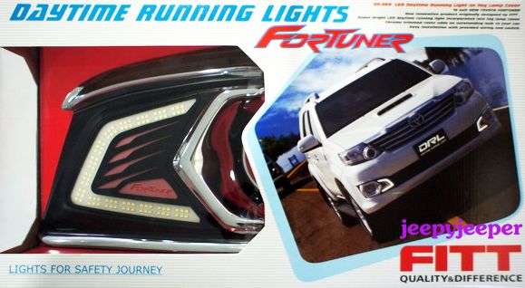 genuine fitt led daytime fog l light cover toyota genuine fitt led daytime fog l light cover toyota