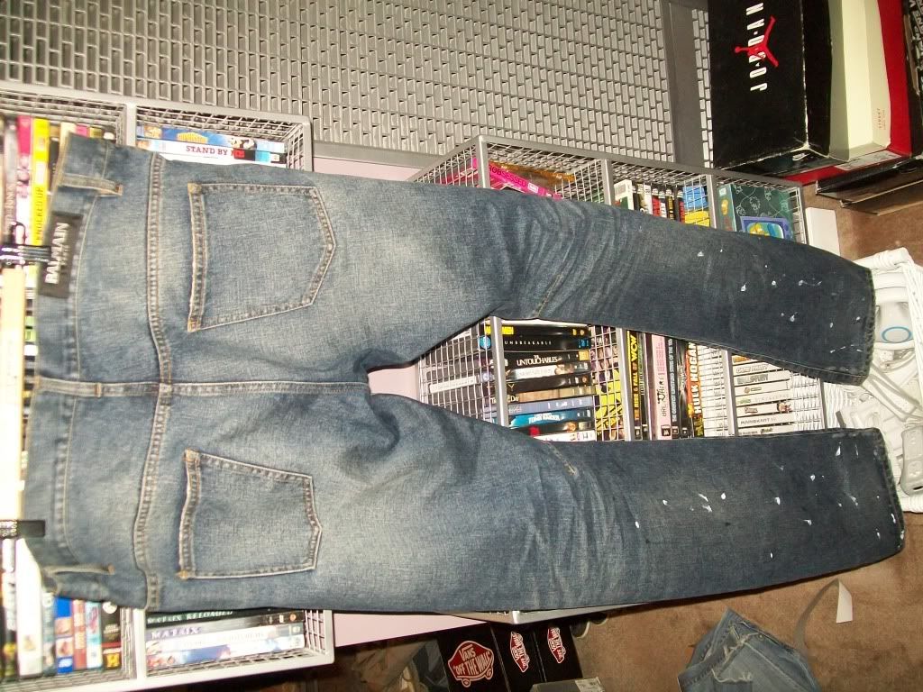 Splatter Paint Jeans