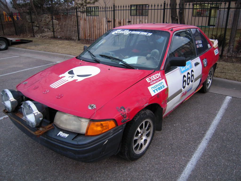 fwd rally car