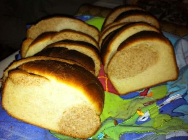 home made bread