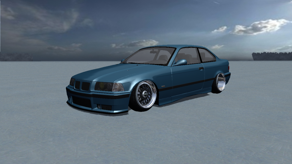 BMW E36 M3 with BBS RS Yeah its kind of a clich lol