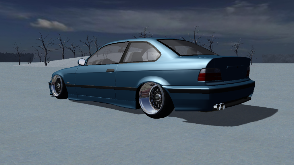 BMW E36 M3 with BBS RS Yeah its kind of a clich lol
