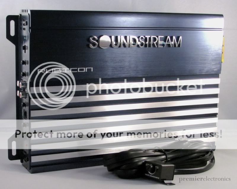 SOUNDSTREAM RUB1.700 RUBICON SERIES CAR AMPLIFIER  