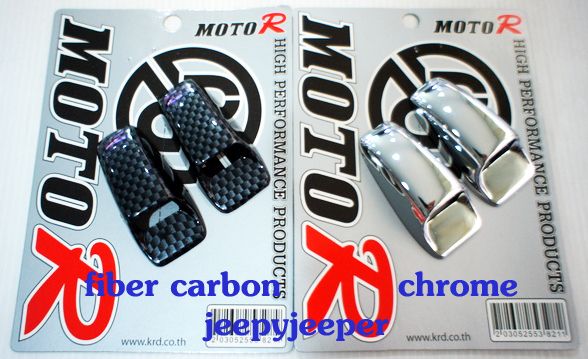 CHROME WASHER JET COVERS RANGE LAND ROVER DISCOVERY FREELANDER WAGON MGF TF 75