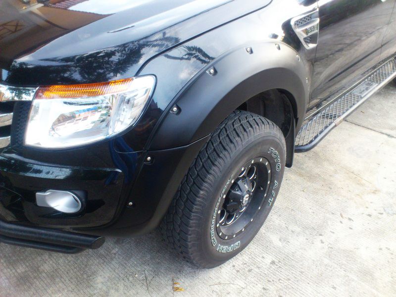 Ford ranger t6 wheel arch flares #5