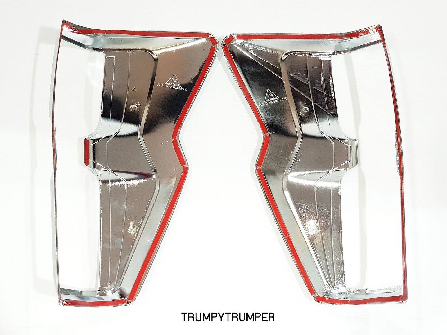 CHROME HEADLIGHT TAILLIGHT COVER TRIM FOR ISUZU DMAX DMAX RG01 2020