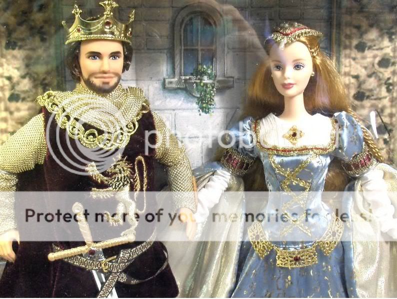 Barbie Y Ken Como Arturo Y Ginebra Reyes de Camelot Oferta Portes 